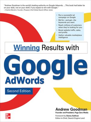 cover image of Winning Results with Google AdWords
